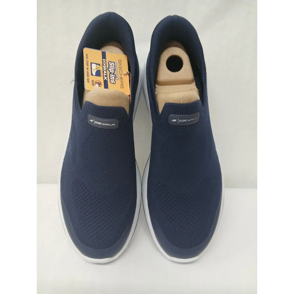 Skechers Hands Free Slip-ins GO WALK Arch Fit Nova Navy‎ Blue Shoes 8.5 Women